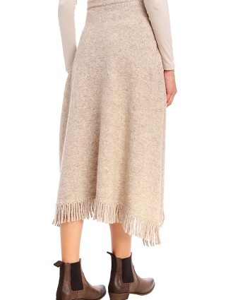 Бежева спідниця WEEKEND MAX MARA : фото 4 - Invogue